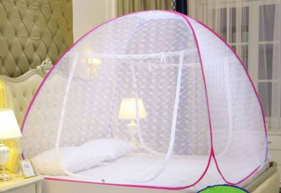 Fozii Enterprises Polyester Adults Washable FFMN-952ABu Mosquito Net(White, Tent)