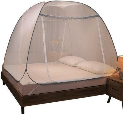 SIFRA Polyester Adults Washable Premium Blue_MS_168 Mosquito Net(ROYAL BLUE, Tent)