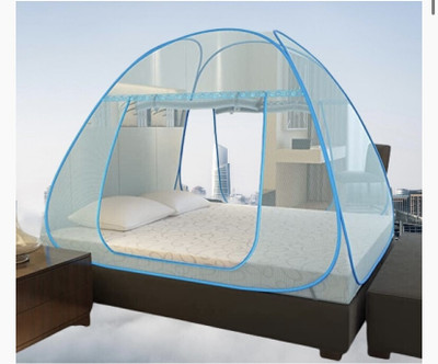 THENR Nylon Adults Washable NR_mosquito_SKYBLUE_554n Mosquito Net(SKY BLUE, Tent)