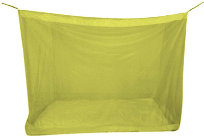 radha tex Nylon Adults Washable Rectangular Fine Mesh Mosquito Net,Insect Protection Indoor & Outdoor _H167 Mosquito Net(Yellow, Tent)