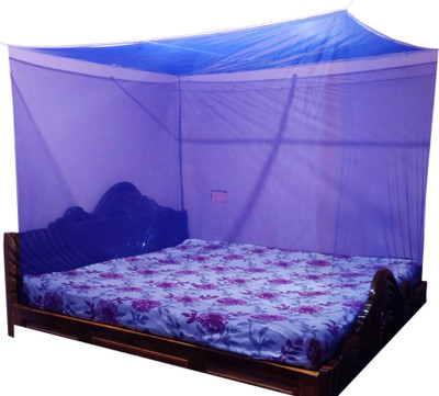 Mehon Craft HDPE - High Density Poly Ethylene Adults Washable MP MOS NEW TENTmonodiamondblue6*7 Mosquito Net(Blue, Tent)