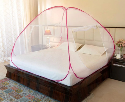 Zara Textiles Polyester Adults Washable Net_002 Mosquito Net(White, Blue, sky, Purple, Bed Box)