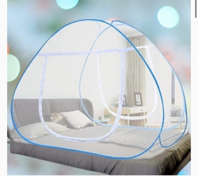 THENR Nylon Adults Washable NR_mosquito_sky_021n Mosquito Net(sky blue, Tent)