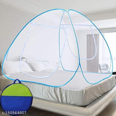 Yunik Polyester Adults Washable YU36QC_16 Mosquito Net(Blue, Tent)