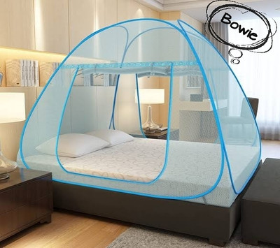 SIFRA Polyester Adults Washable Premium Blue_MS_488 Mosquito Net(Navy Blue, Tent)