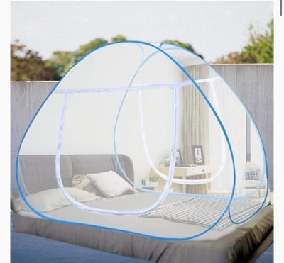THENR Nylon Adults Washable NR_mosquito_sky_025n Mosquito Net(sky blue, Tent)