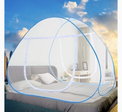 THENR Nylon Adults Washable NR_mosquito_sky_014n Mosquito Net(sky blue, Tent)