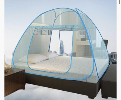 THEE NR Nylon Adults Washable NR_mosquito_SKYBLUE_554n Mosquito Net(SKY BLUE, Tent)