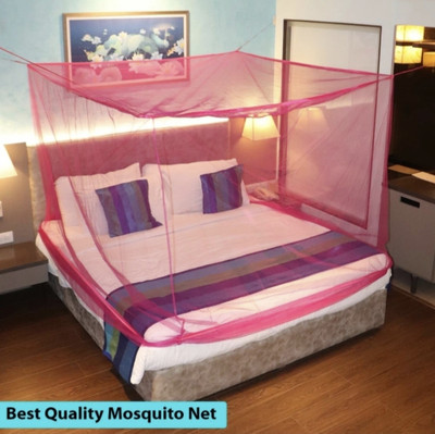 VS Enterprises Polyester Adults Washable Mosquito Net Mosquito Net(Multicolor, Tent)