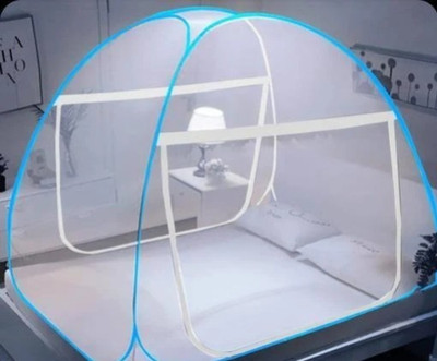 Fozii Enterprises Polyester Adults Washable FFMN-187AB Mosquito Net(SKY BLUE, Tent)