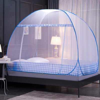 Yunik Polyester Adults Washable MOONLIGHT58NET_18 Mosquito Net(Blue, Tent)