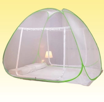 THEE NR Polyester Adults Washable nr_mosquito_net127n Mosquito Net(Green, Tent)