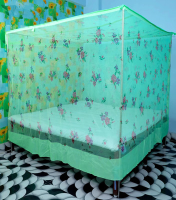 Mehon Craft Polyester Adults Washable MP MOS NEW TENTPYARAGON_GREEN6*7 Mosquito Net(Pista Green, Tent)