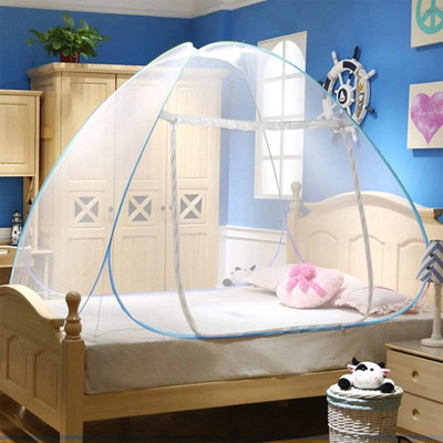 Hitech Polyester Adults Washable WHITENET7Z_13 Mosquito Net(White, Tent)