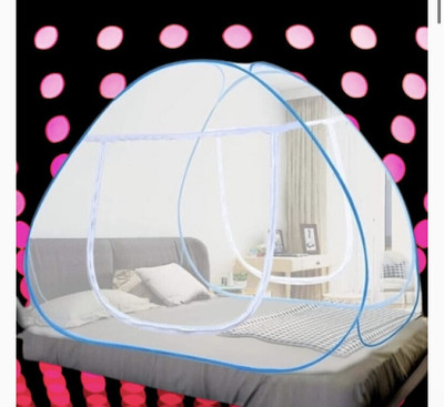 THENR Nylon Adults Washable NR_mosquito_sky_016n Mosquito Net(sky blue, Tent)
