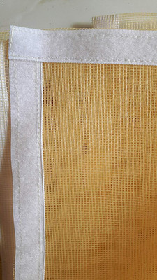 WENGEN Polyester Adults Washable PE-Planet Mosquito Net-4/9feet-YELLOW Mosquito Net(Yellow, Frame Hung)