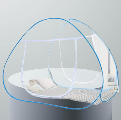 THENR Polyester Adults Washable nr_mosquito_net7919n Mosquito Net(sky blue, Tent)