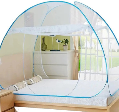 Fozii Enterprises Polyester Adults Washable FoziMN-613AB Mosquito Net(White, Tent)
