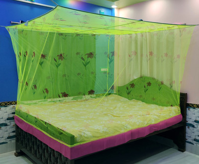 Mehon Craft HDPE - High Density Poly Ethylene Adults Washable MP MOS NEW TENTJ222LIGHTGREEN6*7 Mosquito Net(Light Green, Tent)