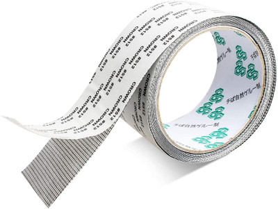 HM EVOTEK Anti-Mosquito 3 Layer Tape Strong Adhesive Window Screen Repair Kit Tape (Manual)(Set of 1, Grey)