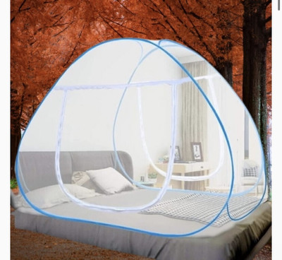 THENR Nylon Adults Washable NR_mosquito_sky_006n Mosquito Net(sky blue, Tent)