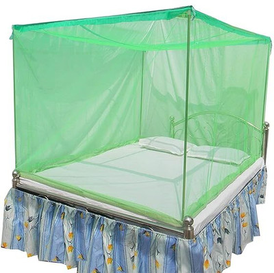 Fashionon Nylon Adults Washable FSN-MOSQUITO-NET-Q1 Mosquito Net(SKY BLUE, Ceiling Hung)