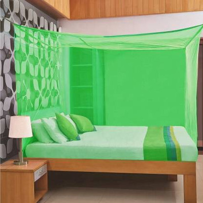 Mehon Craft Polyester Adults Washable MP MOS NEW TENT6x6.5 gree double H204 Mosquito Net(Green, Tent)