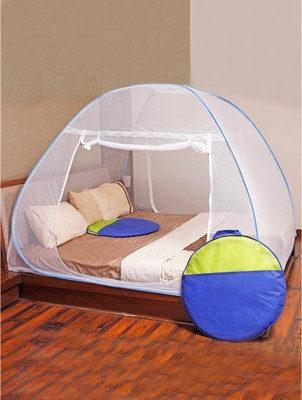 Yunik Polyester Adults Washable YU21QP_16 Mosquito Net(SKY BLUE, Tent)
