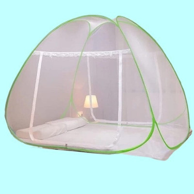 THEE NR Polyester Adults Washable nr_mosquito_net122n Mosquito Net(Light Green, Tent)