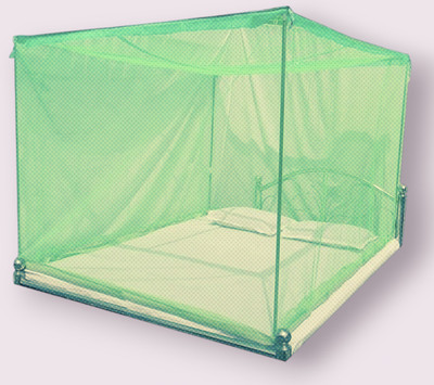 Mosari HDPE - High Density Poly Ethylene Adults Washable Mosquito net amaron005 Mosquito Net(Green, Blue, Tent)