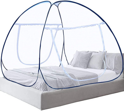 NR Enterprises Polyester Adults Washable mosquito net0.5 Mosquito Net(waight, Bed Box)