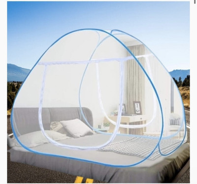 THENR Nylon Adults Washable NR_mosquito_sky_015n Mosquito Net(sky blue, Tent)