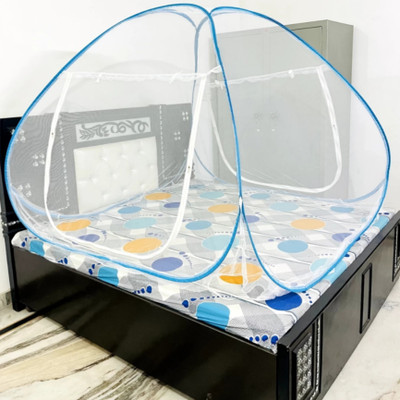 BELSODINE Polyester Adults Washable BELSODINEA137Mosquito H564 Mosquito Net(Sky Blue, Tent)