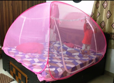 BELSODINE Polyester Adults Washable NEWMOSQUITO NETN417 H417 Mosquito Net(Multicolor, Tent)