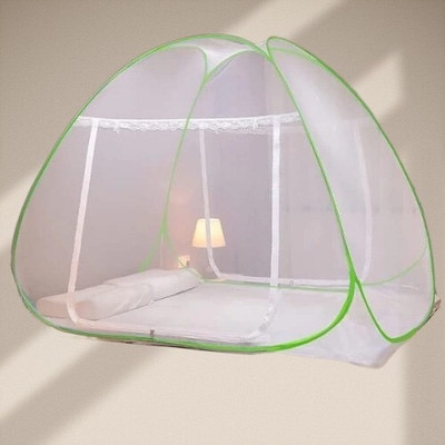 THEE NR Polyester Adults Washable nr_mosquito_net137n Mosquito Net(Green, Tent)