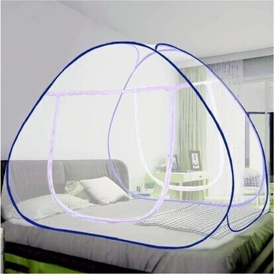 BELSODINE Polyester Adults Washable BELSODINENEWMOSQUITO NETN24 H24Mosquito H250 Mosquito Net(Sky Blue, Tent)