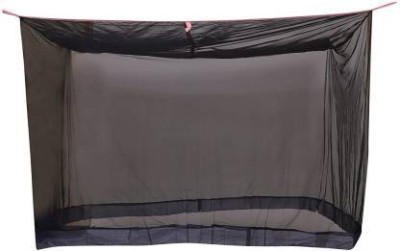 Iblay Polyester Adults Washable Double bed 6x6.5ft Mosquito Net(Black, Bed Box)