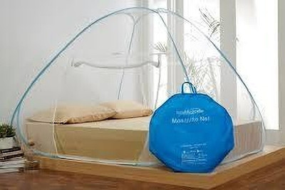 Fozii Enterprises Polyester Adults Washable Fozi72uFoziMN-926AB Mosquito Net(SKY BLUE, Tent)