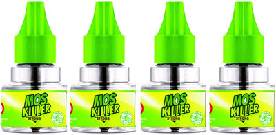 moskiller strong moskiller mosquito killer liquid vaporizer fits all machine 45ml combos of 4 Mosquito Vaporiser(1 Unit 4 Refill)