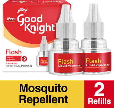 Good Knight Gold Flash Repellent Liquid Mosquito Vaporiser Refill(2 x 45 ml)