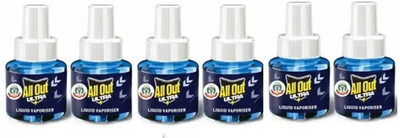 All Out 6 Mosquito Vaporiser Refill(6 x 45 ml)