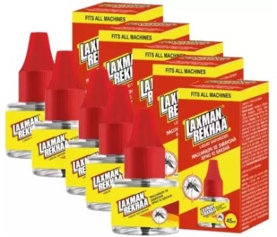 Laxmanrekhaa Liquid Vapourizer Refill Mosquito Vaporiser Refill(5 x 45 ml)