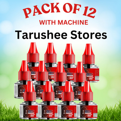 reddoc Liquid Vaporizer RefillsKills Dengue Malaria & Mosquitoe 12 PC With Machine Mosquito Vaporiser Refill(12 x 45 ml)