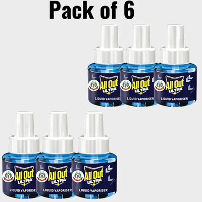 All Out Ultra Mosquito Vaporiser Refill-6pc Mosquito Vaporiser Refill(6 x 45 ml)