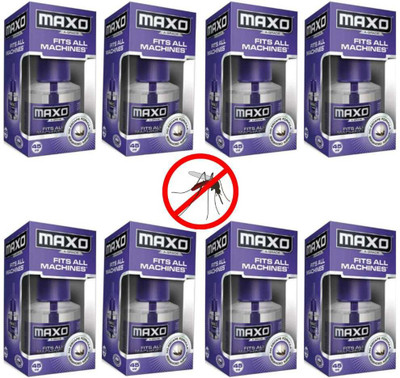 Tuch-Much Maxo Liquid Vaporiser Refill | Pack of 12 | Fits in all Machine | Mosquito Vaporiser Refill(8 x 45 ml)