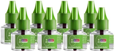 reddoc Reddoc_Mosquito Vaporizers Refill Herbal pack of 8 with machine green Mosquito Vaporiser Refill(8 x 73.12 ml)