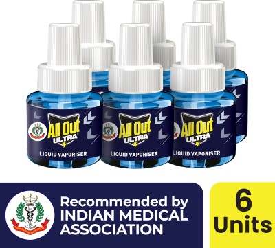 All Out Ultra Mosquito Vaporiser Refill(6 x 45 ml)