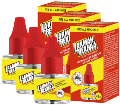 Laxmanrekhaa Mosquito Vaporizer Mosquito Vaporiser Refill(3 x 45 ml)