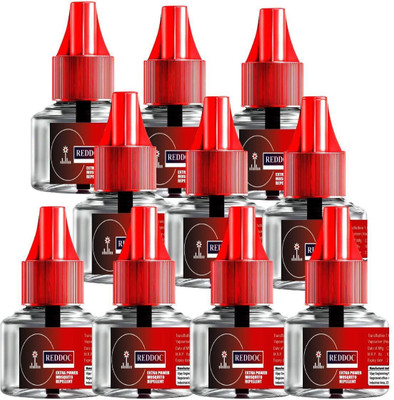 reddoc Effective & Long-Lasting Mosquito Defense Mosquito Vaporiser Refill(10 x 45 ml)
