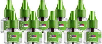 reddoc Reddoc_Herbal pack of 10 with machine Mosquito Vaporiser Refill(10 x 45 ml)